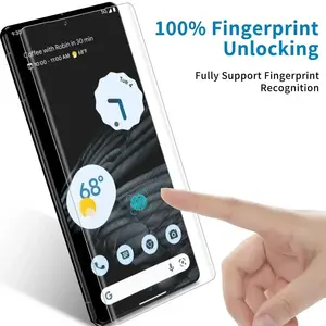 Senken Vision UV Gehärteter Glas-Displayschutz für Google Pixel 8 Pro/8/7/6 Pro Vollflächige Abdeckung Kleber-Härtung Transparent Lagerbestand 1-3 Stück - Product Image 3