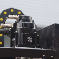 Machine de découpe CNC ATC pour bois 1300x2500mm, broche 6kw/9kw, moteur servo 3 axes Syntec, haute rigidité, pour panneaux en PVC expansé et lettres