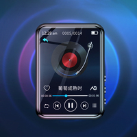 Verlustfreier 2,4-Zoll-Vollbild-MP3/MP4-Player-BT5.3 Music Player, tragbarer Touchscreen-Audio-Player für Studenten