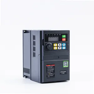 Yüksek performanslı 380V VFD değişken frekanslı invertör makine frekans dönüştürücüler 5.5KW 7.5KW VSD değişken hız sürücüsü