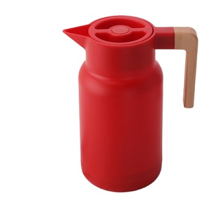 Termo de Vidrio Negro de Alta Calidad para Té y Café, Estilo Tradicional Inglés, para Bebidas Calientes - Product Image 1