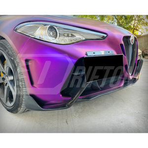 Pare-chocs avant partiel en fibre de carbone de style GTAM pour Alfa Romeo Giulia 2016-2023 - Product Image 5