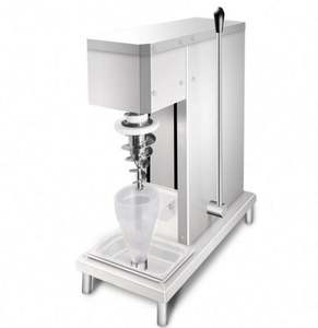 Mélangeur Commercial Professionnel pour Gelato Frais, Yogourt Glacé et Crème Glacée, avec Fonction de Mélange en Spirale et de Préparation de Fruits Entiers - Product Image 6