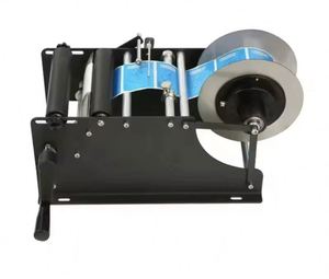 Machine d'étiquetage de bureau pour petites bouteilles de vin, manuelle et électrique, 1 kW, pour matériaux d'emballage en papier - Product Image 2