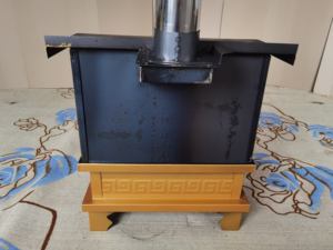 Cocina con <span class=keywords><strong>horno</strong></span> de alta tecnología, conjunto de chimenea de acero de ahorro de energía, casa de campo adaptada a alta altura, estufa de <span class=keywords><strong>leña</strong></span> para interior - Product Image 5