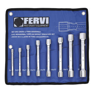 Outils, clés, série de clés à douille hexagonales FERVI - Product Image 1