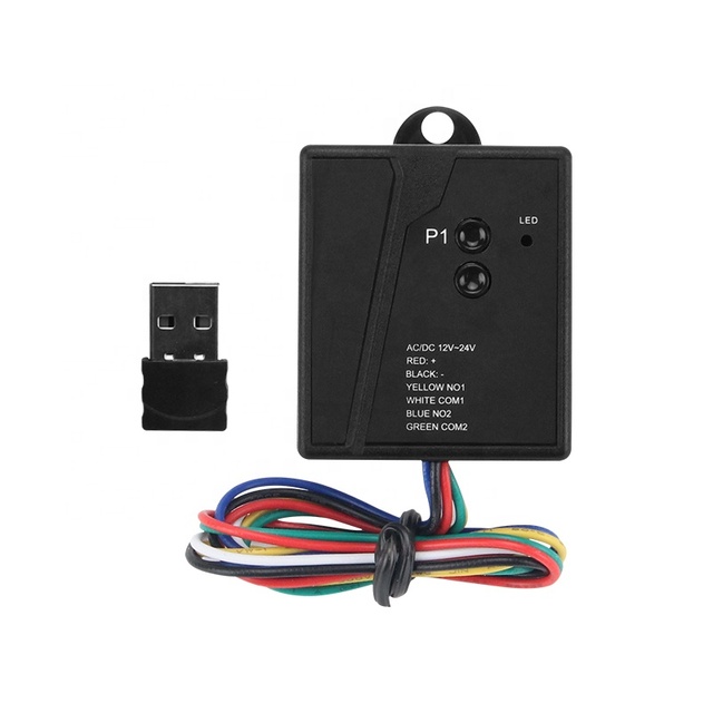 Universal Car Wireless Transmitter 2.4G USB Plug Home Access Control Gate Opening Receiver Garage Door 2CH Receiver