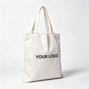 Sac fourre-tout en toile grand format, pliable, imprimé, promotionnel, pour les courses, les événements professionnels, les voyages, avec logo personnalisé - Product Image 1