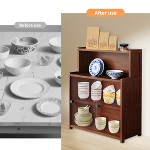 Tự Chọn tủ bếp với kệ lưu trữ đứng lưu trữ tủ kệ trong phòng khách nhà bếp - Product Image 5