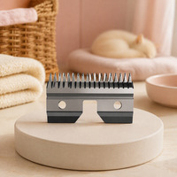 Lame de tondeuse pour animaux de compagnie Shernbao en céramique revêtue de titane, lame de rechange en acier inoxydable pour chiens et chats, style A5, toilettage