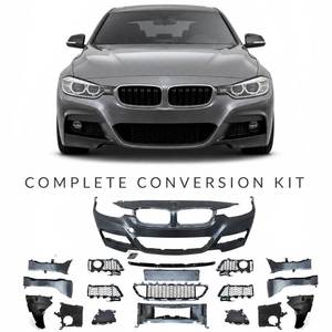 Kit paraurti anteriore M SPORT M-Pack M3C modificato per <span class=keywords><strong>BMW</strong></span> F30 F31 <span class=keywords><strong>Serie</strong></span> 3 2012-2018 <span class=keywords><strong>2019</strong></span> aggiornamento kit griglia paraurti M-TECH - Product Image 1