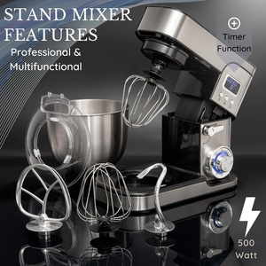 Commercial Stand Food <b>Mixer</b> Stainless Steel Housing Electric 16L Fully Copper Motor 10-Speed for Pizza Dough Cake Egg <b>Bread</b> - Product Image 2