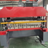 Máquina automática de fabricación de techo corrugado de nuevo diseño, techo corrugado colorido con componentes de núcleo de Motor de rodamiento de engranajes