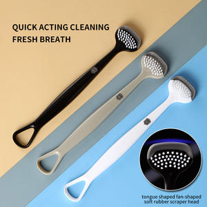 Cepillo Limpiador de Lengua Multifuncional y Económico, Raspador de Lengua de Silicona de Grado Alimenticio - Product Image 5