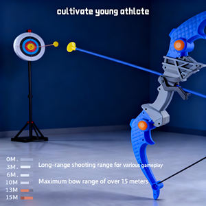 مجموعة رماية للأطفال مع سهام ذات أطراف ماصة آمنة وقوس، لعبة مناسبة للألعاب الخارجية والداخلية، هدية - Product Image 3