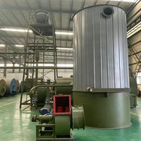 Caldera Industrial Horizontal Automática Pequeña de Aceite Térmico con Tubos de Fuego, Bomba de Circulación de Baja Presión, Ahorro de Energía con Combustible de Carbón y Biomasa