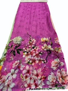 ผ้าชิญอนพิมพ์ลายดิจิทัลคุณภาพพรีเมียม น้ำหนักเบา 150 GSM สำหรับตัดเย็บเสื้อผ้าและชุดเดรส - Product Image 3