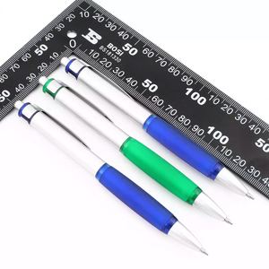 Promotion Cheap Retractable Roller Ballpoint <b>Pen</b> with Rubber Grip Custom Printing Logo for Students Writing Stationery Business - Product Image 3