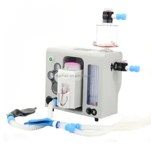 LHW600V peralatan anestesi Vet medis portabel, mesin anestesi dokter hewan profesional