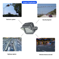 Projecteurs LED de plaque d'immatriculation électroniques de haute qualité IP65 pour la surveillance des violations des véhicules, en promotion