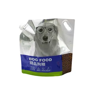 Custom Printed Food Grade Stand Up Pouch With Suction Nozzle Screw Top Plastic Bag