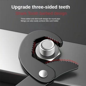 Gran abierto multifuncional Universal Auto reparación baño fregadero llave autoblocante acero al carbono tubo alicates OEM personalizable DIY - Product Image 5