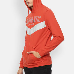 Usine professionnelle ODM basique coton mélangé à capuche pour hommes vêtements d'hiver décontractés les plus vendus avec épaule tombante - Product Image 4