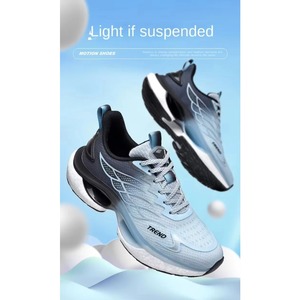 Zapatillas Deportivas para Hombre, de Carretera, Bajas, Transpirables, con Tejido Elástico y Malla de Aire, Ligeras, para Deportes de Otoño y Verano - Product Image 6