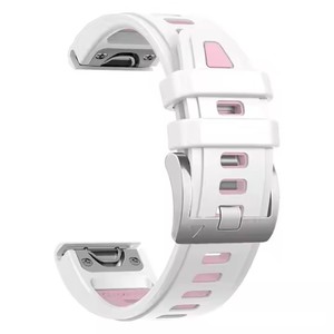 Para Garmin Fenix 8 43mm 7S Pro 6S Pro Plus correas de <span class=keywords><strong>reloj</strong></span> de silicona 20mm calidad asegurada <span class=keywords><strong>Gamin</strong></span> muñequera - Product Image 2