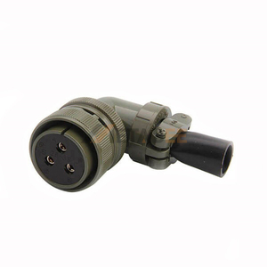 Connecteur d'alimentation 3 broches MS3102A28-3P MS3106A28-3S MS3108A28-3S MS3108A28-3P MS5015 MIL-DTL-5015, taille MIL 46A, 8 contacts, service - Product Image 4