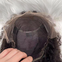 Perruques Courtes HD Lace Front pour Cheveux Bouclés Coupe Courte Brun Clair Cheveux Remy Cheveux Indiens 100% Cheveux Humains Haute Qualité