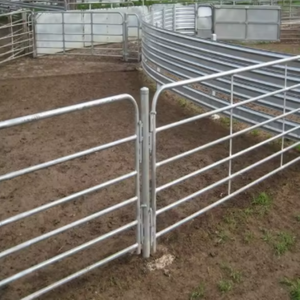 Panneau de clôture soudé galvanisé et traité thermiquement, durable, facile à installer, pour l'élevage de bétail en ferme - Product Image 1