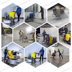 משטח כביש מהיר שחיקה מכונת בטון מכונה כביש ידני בטון פלנטרי בטון רצפה מטחנת - Product Image 5