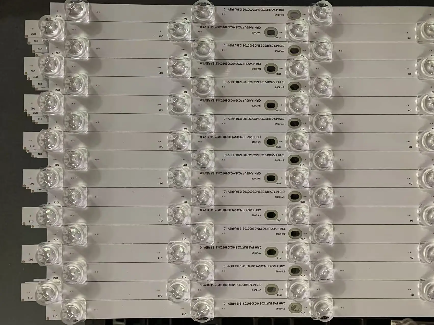 3PCS 12leds Factory Led TV Backlight Strip for UA55AU7002K