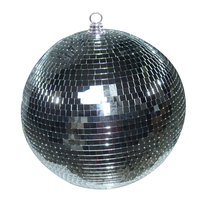 Lot de 2 Grandes Boules à Facettes Réfléchissantes de 40 cm, Fabrication Usine, Décoration de Fête de Noël, Emballage Sécurisé Tout Mousse