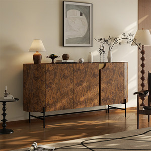 JINXI Credenza Multifunzionale dal Design <span class=keywords><strong>Moderno</strong></span>, Mobile per Stoccaggio, Credenze e Buffet per Sala da Pranzo - Product Image 2