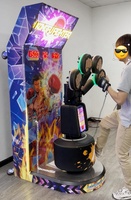 Machine de jeu d'arcade de boxe à monnayeur avec distribution de tickets, équipement de divertissement pour l'entraînement de boxe Kung Fu