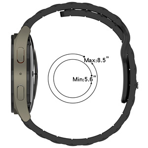 Correa de silicona para reloj Samsung Galaxy 7, 6, 5, 4 Pro Classic 44, <span class=keywords><strong>40mm</strong></span>, 42mm, 46mm, <span class=keywords><strong>Huawei</strong></span> <span class=keywords><strong>GT</strong></span>, 22mm, 20mm - Product Image 6
