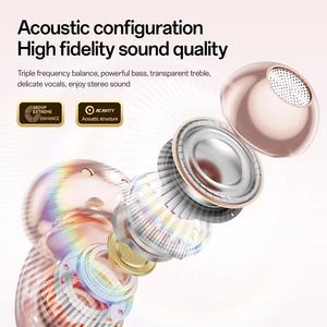 Nouveaux écouteurs sans fil M106 à clip d'oreille pour un faible délai de 6,0, idéal pour les voyages, les jeux, les sports, étanches IPX7, avec indicateur LED, type-C - Product Image 2