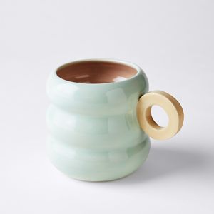 <span class=keywords><strong>Minion</strong></span> Cốc Bắc Âu Hình Bánh Donut Thiết Kế Độc Đáo Tùy Chỉnh Cốc Cà Phê Gốm Theo Yêu Cầu Có Vòng Tay Cầm - Product Image 2