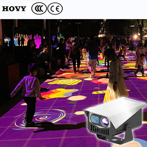 Hovy Đa Cảm Giác Nhập Vai Tương Tác 1080P Tự Động Tập Trung Được Xây Dựng Trong Loa Ngoài Trời Trẻ Em Của Mặt Đất Máy Chiếu - Product Image 6