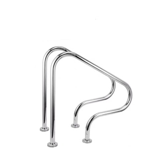 China Custom Made <strong>Removable</strong> Stainless Steel <strong>Swimming</strong> <strong>Pool</strong> <strong>Handrail</strong> for Stair - Product Image 5