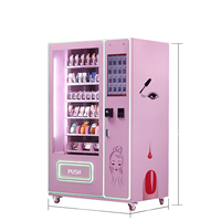 Distributeurs automatiques de cosmétiques en libre-service pour cils, avec SDK, code QR, paiement par carte de crédit, retour de monnaie, gestion cloud et écran tactile