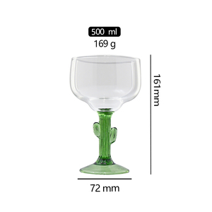 Bicchiere di Cactus Margarita con gambo di ginepro bicchiere di birra - Product Image 3