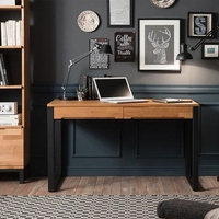 Bureau de travail de haute qualité pour la maison et le bureau, design américain moderne, plateau en MDF, bureau pour ordinateur portable, mobilier de bureau à domicile
