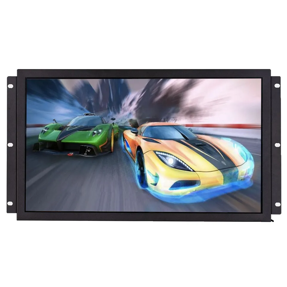 VGA DVI 250nits 1920*1080 LCD Arcade Open Frame Game 1920*1080 23.6inch Touch Monitor