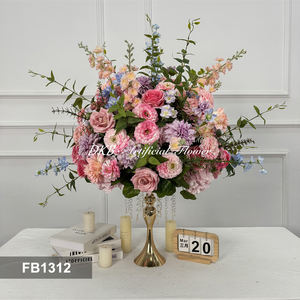 DKB Wholesale Realistic Silk Artificial Wedding Table Flower Centerpieces Decorative Flower Balls Arrangements - Product Image 3