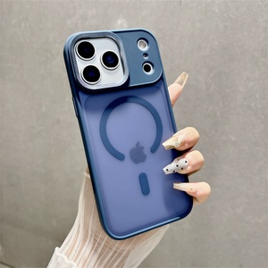 เคสโทรศัพท์กันกระแทกแม่เหล็กสุดหรู พร้อมเลนส์ป้องกันกล้อง สำหรับ iPhone 12 13 14 15 16 17 Pro air เคสแม่เหล็กกันกระแทก - Product Image 6