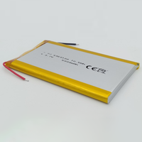 Batterie rechargeable à semi-conducteurs haute capacité 6060100 3.7V 5000mAh, Power Bank 500 cycles 502040 656090
