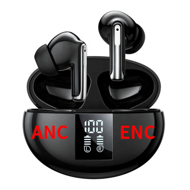 Custom XY15 TWS ANC Noise Reduction Earbuds JL Chipset Gaming In-Ear Wireless Bluetooth Earphone with CE ROHS BQB Certification